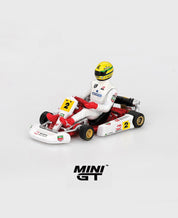 MINIGT 1/64 塞纳卡丁车 #2 埃尔顿·塞纳 1993 巴黎贝西大师赛